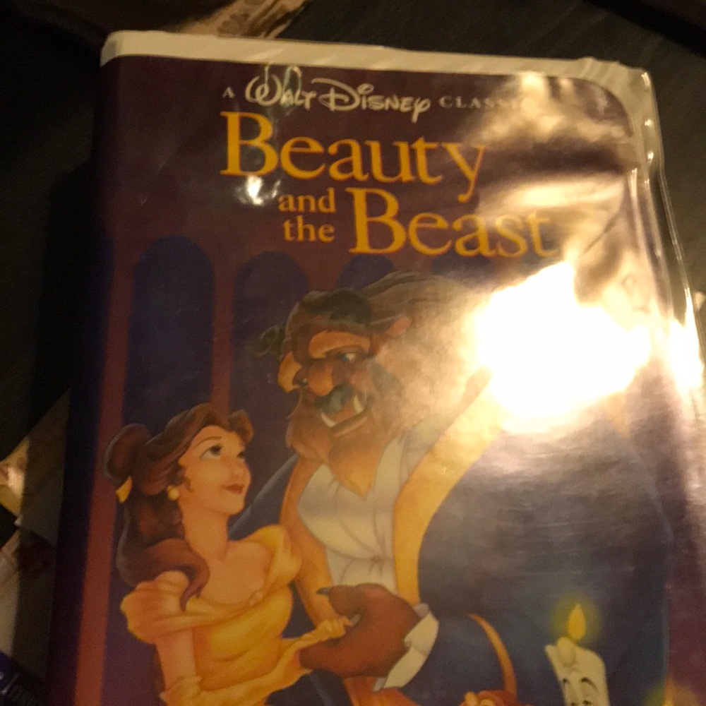Walt Disney beauty and the beast vhs